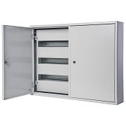 Щит распределительный навесной Dekraft ЩРН-90 металлический IP31 520х685х120 мм 90 модулей с замком