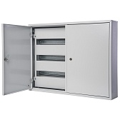 Щит распределительный навесной Dekraft ЩРН-90 металлический IP31 520х685х120 мм 90 модулей с замком