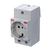 Розетка щитовая модульная ABB М11 250 В 16 А 2Р+N (2CSM210000R0721)