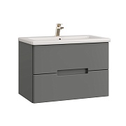 Комплект тумба с раковиной Sanstar Noche 80 см подвесная графит софт (424.1-1.4.1.ККОМ) Комплект тумба с раковиной Sanstar Noche 80 см подвесная графит софт (424.1-1.4.1.ККОМ)