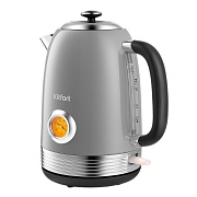 Электрический чайник Kitfort КТ-6605 1,7 л серый/черный