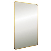 Зеркало с подсветкой прямоугольное 60х100 см в раме золотой бесконтактный сенсор Abber See (AG6112SCG) Зеркало с подсветкой прямоугольное 60х100 см в раме золотой бесконтактный сенсор Abber See (AG6112SCG)