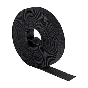 Хомут-липучка для крепления кабеля EKF PROxima 16 мм 5 м полиамидный черный (hlft-1-b)