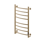 Полотенцесушитель электрический MyFrea MyMadrid 800х500 мм 85 Вт с терморегулятором золото