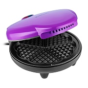 Вафельница Kitfort КТ-5610 фиолетовая/черная