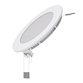 Светильник встраиваемый светодиодный белый 6 Вт 3000К IP20 Gauss Slim ДВО (939111106) Светильник встраиваемый светодиодный белый 6 Вт 3000К IP20 Gauss Slim ДВО (939111106)