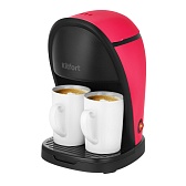 Кофеварка капельная Kitfort КТ-7188-1 черно-малиновая Кофеварка капельная Kitfort КТ-7188-1 черно-малиновая
