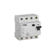 УЗО Generica ВД1-63 25А 3P+N тип AC 30 мА 4,5 кА (MDV15-4-025-030) УЗО Generica ВД1-63 25А 3P+N тип AC 30 мА 4,5 кА (MDV15-4-025-030)