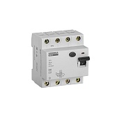 УЗО Generica ВД1-63 25А 3P+N тип AC 30 мА 4,5 кА (MDV15-4-025-030)