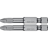 Бита Kraftool X-Drive (26121-2-50-2) PH2 50 мм торсионная (2 шт.) Бита Kraftool X-Drive (26121-2-50-2) PH2 50 мм торсионная (2 шт.)