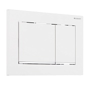 Клавиша смыва для инсталляций Geberit Omega 30 белая/хром глянцевый (115.080.KJ.1) Клавиша смыва для инсталляций Geberit Omega 30 белая/хром глянцевый (115.080.KJ.1)