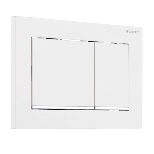 Клавиша смыва для инсталляций Geberit Omega 30 белая/хром глянцевый (115.080.KJ.1) Клавиша смыва для инсталляций Geberit Omega 30 белая/хром глянцевый (115.080.KJ.1)