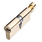 Цилиндр Palladium C BK PB 80 40х40 мм ключ/вертушка латунь Цилиндр Palladium C BK PB 80 40х40 мм ключ/вертушка латунь