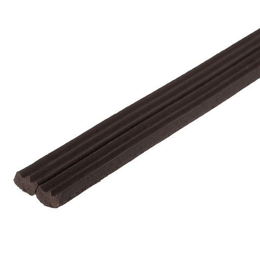 Уплотнитель для окон и дверей 9х4 мм 6 м (3+3 м) E профиль самоклеящийся коричневый Уплотнитель для окон и дверей 9х4 мм 6 м (3+3 м) E профиль самоклеящийся коричневый