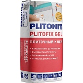 Клей для плитки/ керамогранита/ камня Plitonit Plitofix Gel серый класс C1 TE 20 кг Клей для плитки/ керамогранита/ камня Plitonit Plitofix Gel серый класс C1 TE 20 кг