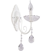 Бра Schaffner Fuerte E14 40 Вт 220 В белое IP20 (4070-1W WH)