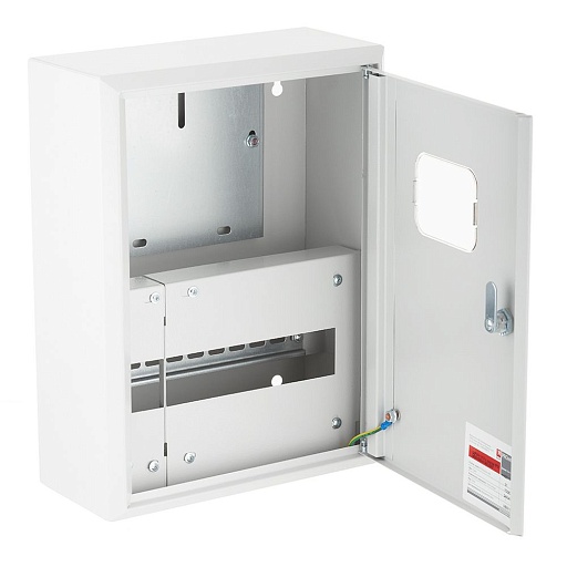 Щит учетно-распределительный навесной EKF PROxima ЩУРн 1/12 металлический IP31 400х300х140 мм 12 модулей с окном для снятия показаний счетчика Щит учетно-распределительный навесной EKF PROxima ЩУРн 1/12 металлический IP31 400х300х140 мм 12 модулей с окном для снятия показаний счетчика