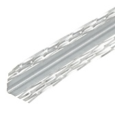 Профиль углозащитный оцинкованный 31х31 мм 3 м 0,5 мм сетчатый Профиль углозащитный оцинкованный 31х31 мм 3 м 0,5 мм сетчатый