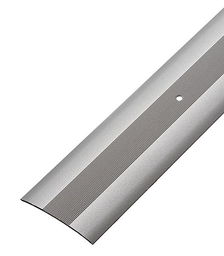 Порог алюминиевый одноуровневый стык 60х1800 мм серебро