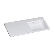 Раковина на стиральную машину Florentina Аванти 120х48 см белая (10.310.0R120.001)