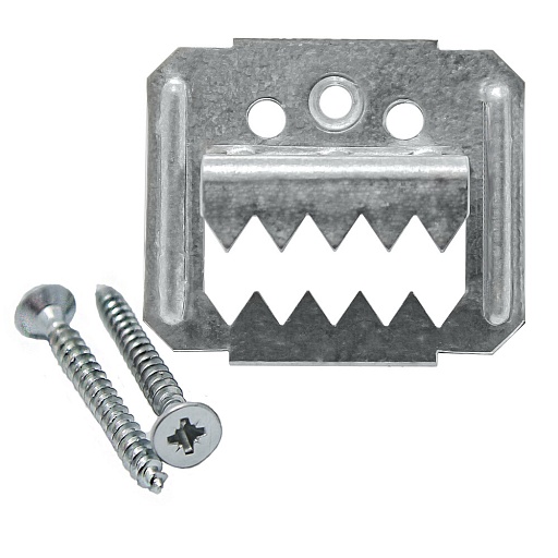 Крепеж кляймер №7 с саморезами для вагонки Осфикс Профи усиленный (50 шт.)