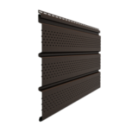 Docke STANDARD Софит перфорированный (Шоколад) Docke STANDARD Софит перфорированный (Шоколад)