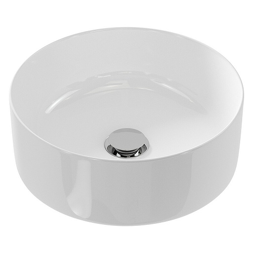 Раковина Cersanit Crea 38 см накладная белая (64754) Раковина Cersanit Crea 38 см накладная белая (64754)