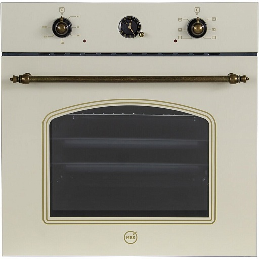 Духовой шкаф электрический встраиваемый MBS DE-606IV 594 мм слоновая кость