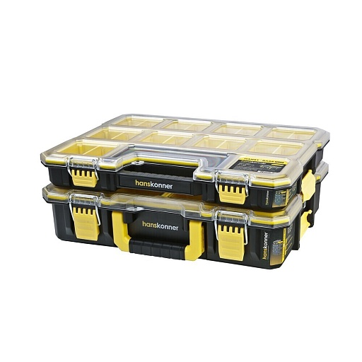 Органайзер для инструментов Hanskonner Hanstorage Plus 354х440х170 мм (2 шт.) (HSP2KIT) Органайзер для инструментов Hanskonner Hanstorage Plus 354х440х170 мм (2 шт.) (HSP2KIT)