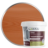 Лак акриловый тонированный Лакра орех 0,9 кг глянцевый