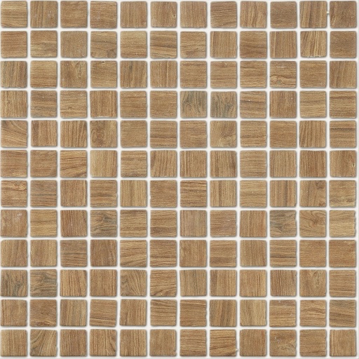 Мозаика Lavelly Smalta светлое дерево стеклянная 311х311х4,9 мм матовая