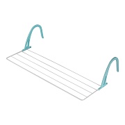 Сушилка для белья на радиатор Ника 3 м 650х235х180 мм белая