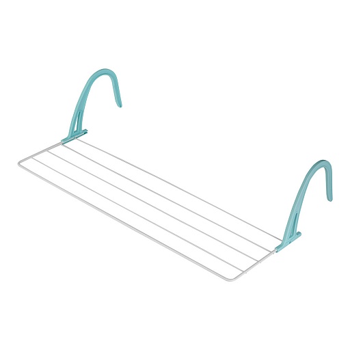 Сушилка для белья на радиатор Ника 3 м 650х235х180 мм белая