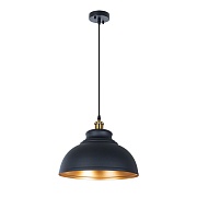 Светильник подвесной Arte Lamp Cappello E27 60 Вт 2 кв.м черный IP20 (A7039SP-1BK)