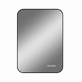 Зеркало с подсветкой прямоугольное 50х70 см с часами Continent Caseiro Led (ЗЛП5050) Зеркало с подсветкой прямоугольное 50х70 см с часами Continent Caseiro Led (ЗЛП5050)