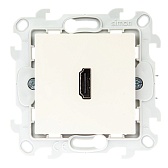 Розетка HDMI Simon 24 Harmonie 2411094-031 скрытая установка слоновая кость без заземления один модуль HDMI Розетка HDMI Simon 24 Harmonie 2411094-031 скрытая установка слоновая кость без заземления один модуль HDMI