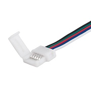 Коннектор для светодиодной ленты SMD 5050 RGB гибкий 24 В IP20 Elektrostandard (10 шт.) (a053705) Коннектор для светодиодной ленты SMD 5050 RGB гибкий 24 В IP20 Elektrostandard (10 шт.) (a053705)