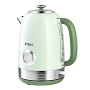 Электрический чайник Kitfort КТ-6604 1,7 л зеленый