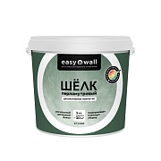 Декоративное покрытие Bayramix Easy Wall Перламутровый шелк белая 5 кг