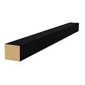 Руст стыковочный для акустических панелей 25х22х2750 мм черный Руст стыковочный для акустических панелей 25х22х2750 мм черный