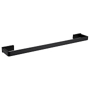 Полотенцедержатель Abber Westen 600 мм на шуруп нержавеющая сталь черный матовый (AA1754B)