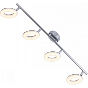 Спот светодиодный потолочный Arte Lamp Ciambella 3000 К 20 Вт 3 кв.м хром IP20 (A8972PL-4CC) Спот светодиодный потолочный Arte Lamp Ciambella 3000 К 20 Вт 3 кв.м хром IP20 (A8972PL-4CC)
