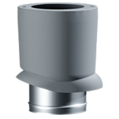 Docke PREMIUM/ Выход вентиляционный ИЗЛ-125/700/ Труба/ Серый