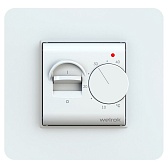 Терморегулятор механический для теплого пола Welrok MEX белый