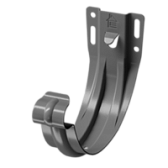 Docke STAL PREMIUM Карнизный кронштейн D125 (Графит 7024)