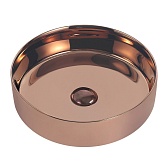 Раковина Abber Bequem 40 см накладная розовое золото (AC2109RG) Раковина Abber Bequem 40 см накладная розовое золото (AC2109RG)