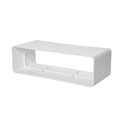 Соединитель прямой пластиковый для плоских воздуховодов 60х204 мм