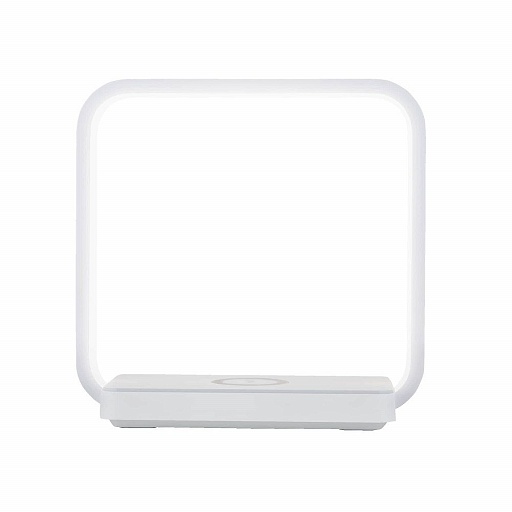 Лампа настольная светодиодная 4200К 4 Вт с беспроводной зарядкой Eurosvet Frame (85985)