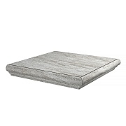 Керамогранит Ступень угловая Kerama Marazzi Терраса серая правая 300х300х8 мм