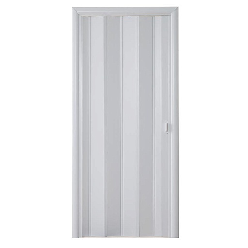 Дверь раздвижная гармошка 690-840x2020 мм белый матовый